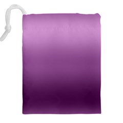 Purple Gradient Ombre Drawstring Pouch (5XL) from ArtsNow.com Back
