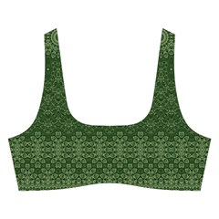 Boho Fern Green Pattern Cross Back Hipster Bikini Set from ArtsNow.com Front