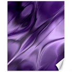 Purple Abstract Art Canvas 16  x 20 