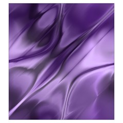Purple Abstract Art Drawstring Pouch (Large) from ArtsNow.com Back