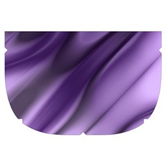 Purple Abstract Art Makeup Case (Small) from ArtsNow.com Side Left