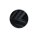 Black Abstract Pattern Golf Ball Marker (4 pack)
