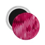 Blush Pink Geometric Pattern 2.25  Magnets