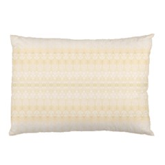 Boho Lemon Chiffon Pattern Pillow Case (Two Sides) from ArtsNow.com Front