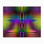 Abstract Psychedelic Pattern Small Glasses Cloth