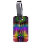 Abstract Psychedelic Pattern Luggage Tag (two sides)
