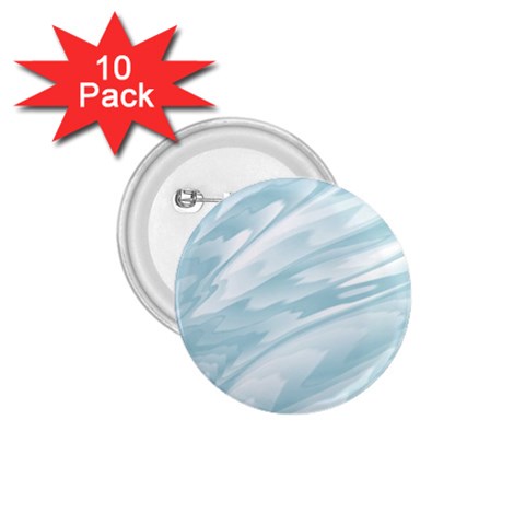 Light Blue Feathered Texture 1.75  Buttons (10 pack) from ArtsNow.com Front