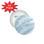 Light Blue Feathered Texture 1.75  Buttons (10 pack)