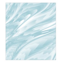 Light Blue Feathered Texture Duvet Cover Double Side (King Size) from ArtsNow.com Back