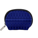 Boho Navy Blue  Accessory Pouch (Small)