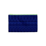 Boho Navy Blue  Cosmetic Bag (XS)