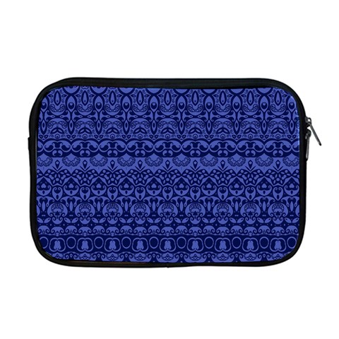 Boho Navy Blue  Apple MacBook Pro 17  Zipper Case from ArtsNow.com Front