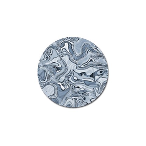 Faded Blue Abstract Art Golf Ball Marker (10 pack) from ArtsNow.com Front