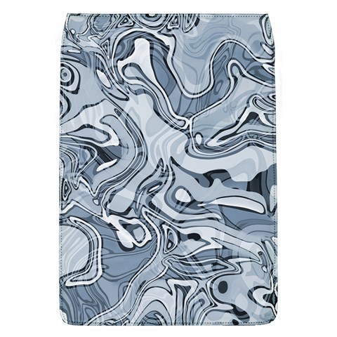 Faded Blue Abstract Art Removable Flap Cover (L) from ArtsNow.com Front