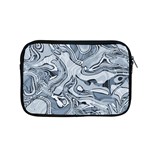 Faded Blue Abstract Art Apple MacBook Pro 15  Zipper Case
