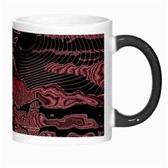 Red Black Abstract Art Morph Mugs from ArtsNow.com Right