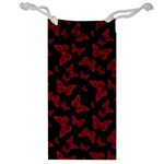 Red and Black Butterflies Jewelry Bag