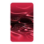 Crimson Red Black Swirl Memory Card Reader (Rectangular)