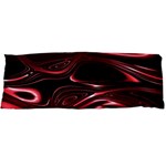 Crimson Red Black Swirl Body Pillow Case Dakimakura (Two Sides)