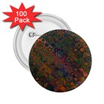 Boho Floral Pattern 2.25  Buttons (100 pack) 