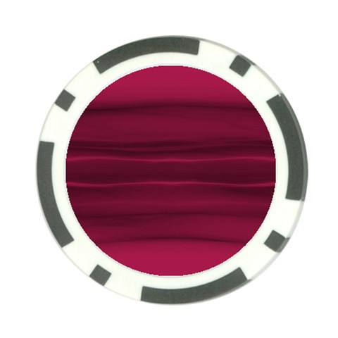 Dark Rose Pink Ombre  Poker Chip Card Guard from ArtsNow.com Front