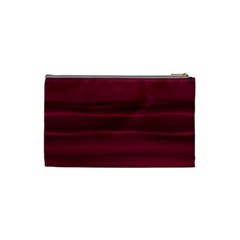 Dark Rose Pink Ombre  Cosmetic Bag (Small) from ArtsNow.com Back