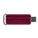 Dark Rose Pink Ombre  Portable USB Flash (Two Sides)