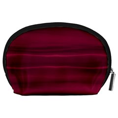 Dark Rose Pink Ombre  Accessory Pouch (Large) from ArtsNow.com Back