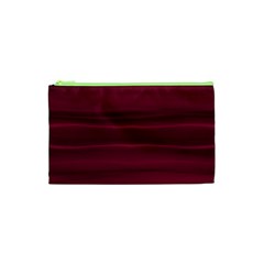 Dark Rose Pink Ombre  Cosmetic Bag (XS) from ArtsNow.com Front