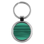 Biscay Green Ombre Key Chain (Round)