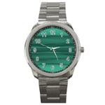 Biscay Green Ombre Sport Metal Watch