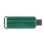 Biscay Green Ombre Portable USB Flash (Two Sides)