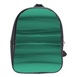 Biscay Green Ombre School Bag (XL)