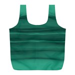 Biscay Green Ombre Full Print Recycle Bag (L)