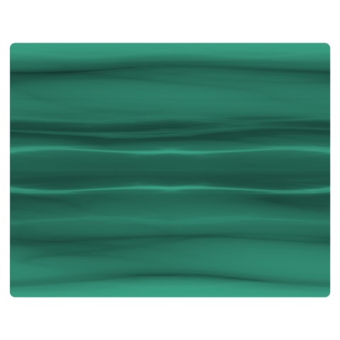 Biscay Green Ombre Double Sided Flano Blanket (Medium)  from ArtsNow.com 60 x50  Blanket Back