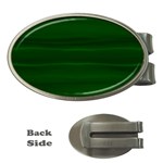 Emerald Green Ombre Money Clips (Oval) 