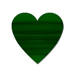 Emerald Green Ombre Heart Magnet