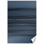 Faded Denim Blue Grey Ombre Canvas 20  x 30 