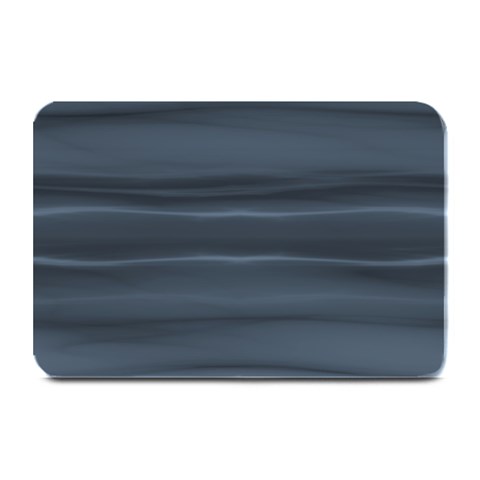Faded Denim Blue Grey Ombre Plate Mats from ArtsNow.com 18 x12  Plate Mat