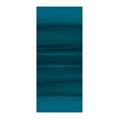 Teal Blue Ombre Pleated Skirt from ArtsNow.com Front Pleats