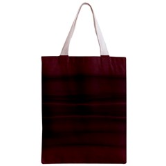Burgundy Wine Ombre Zipper Classic Tote Bag from ArtsNow.com Back