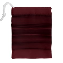 Burgundy Wine Ombre Drawstring Pouch (5XL) from ArtsNow.com Back