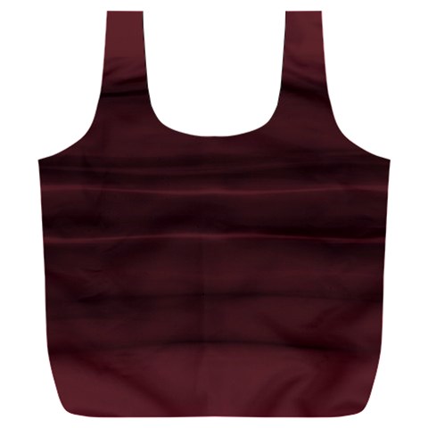 Burgundy Wine Ombre Full Print Recycle Bag (XXL) from ArtsNow.com Front