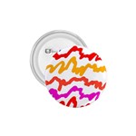 Multicolored Scribble Abstract Pattern 1.75  Buttons