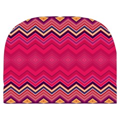 Boho Aztec Stripes Rose Pink Makeup Case (Medium) from ArtsNow.com Back