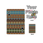 Boho Earth Colors Pattern Playing Cards 54 Designs (Mini)