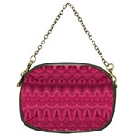 Boho Rose Pink Chain Purse (Two Sides)