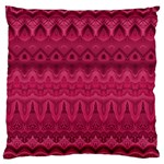 Boho Rose Pink Standard Flano Cushion Case (One Side)