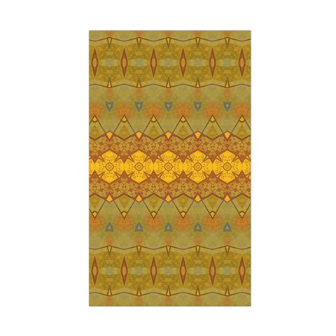 Boho Old Gold Pattern Duvet Cover Double Side (Single Size) from ArtsNow.com Front