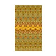 Boho Old Gold Pattern Duvet Cover Double Side (Single Size) from ArtsNow.com Back